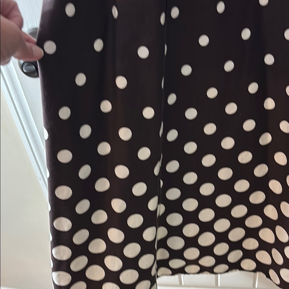 Madison Leigh Brown and White Spaghetti Strap Sundress - Picture 4 of 8